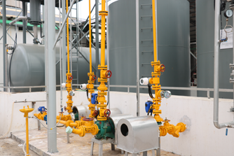 電磁流量計(jì)現(xiàn)場安裝圖