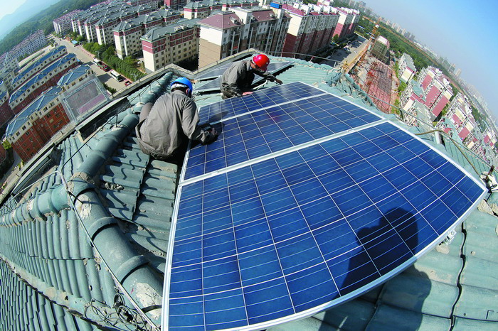 樓宇集中供熱節能改造現場圖